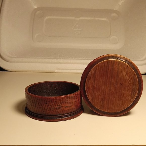 Vintage Harrods British Cricket Player Bear Trinket Box - Picture 4 of 5